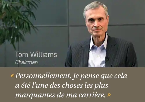 Tom Williams parle de la raison d'être de Parker